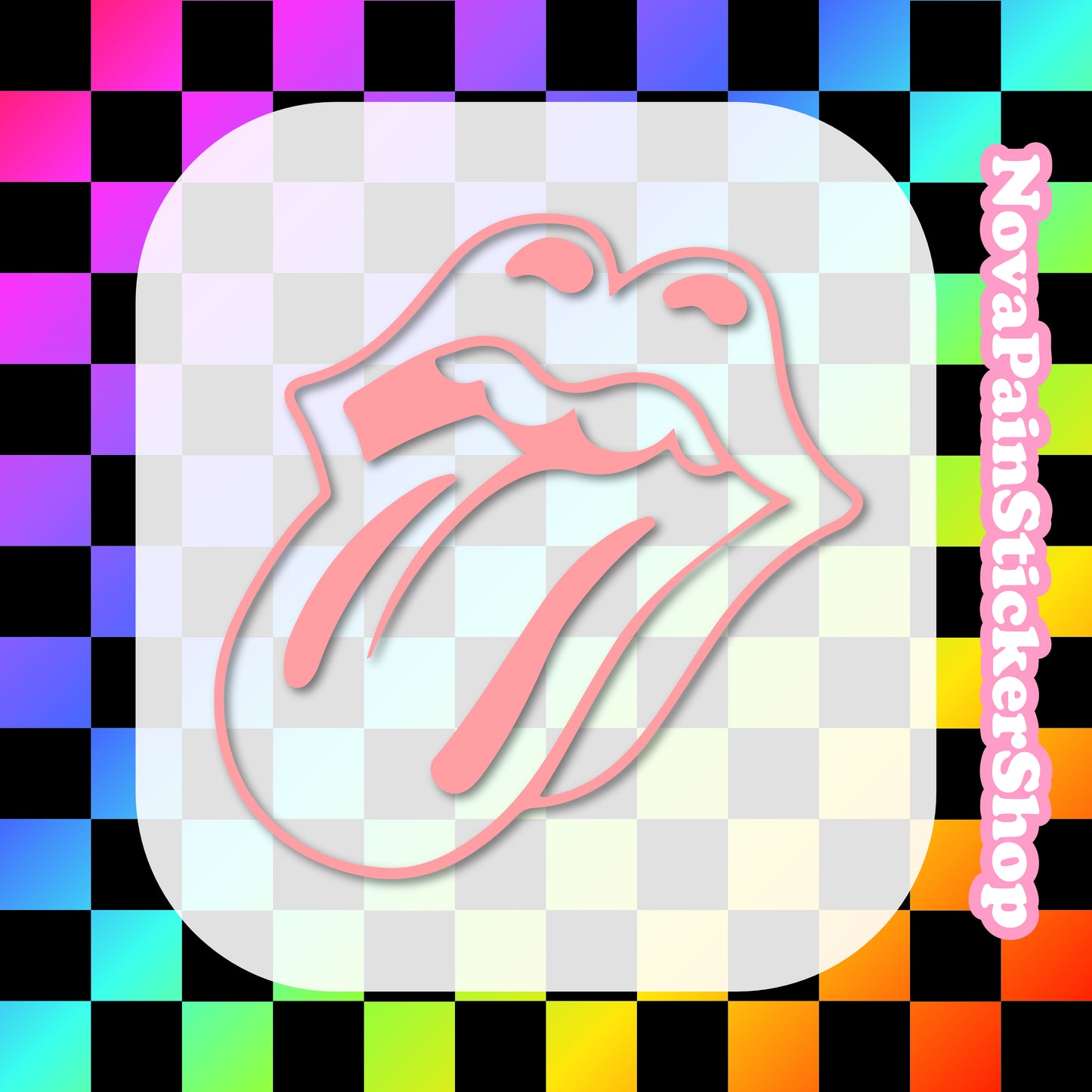 Tongue (Rolling) - Vinyl Decal