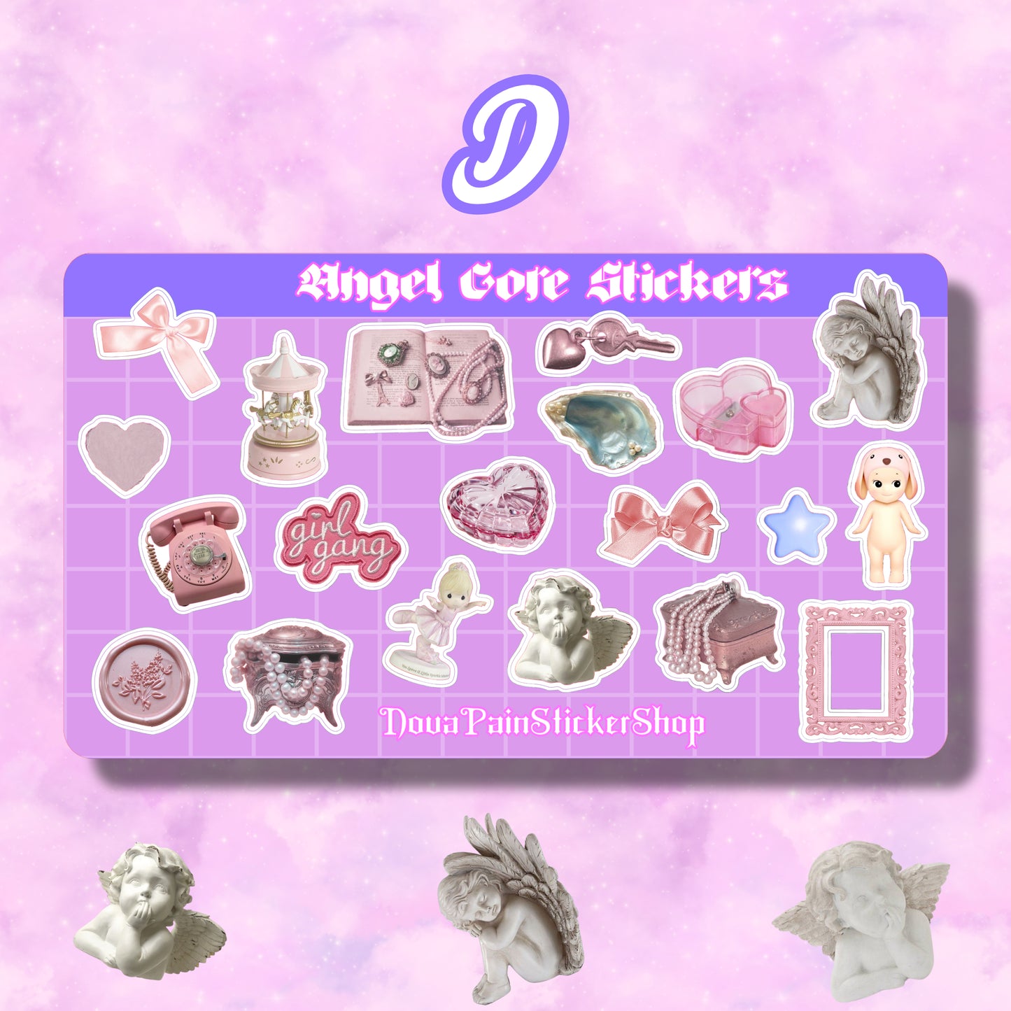 Angelcore Sticker Sheets