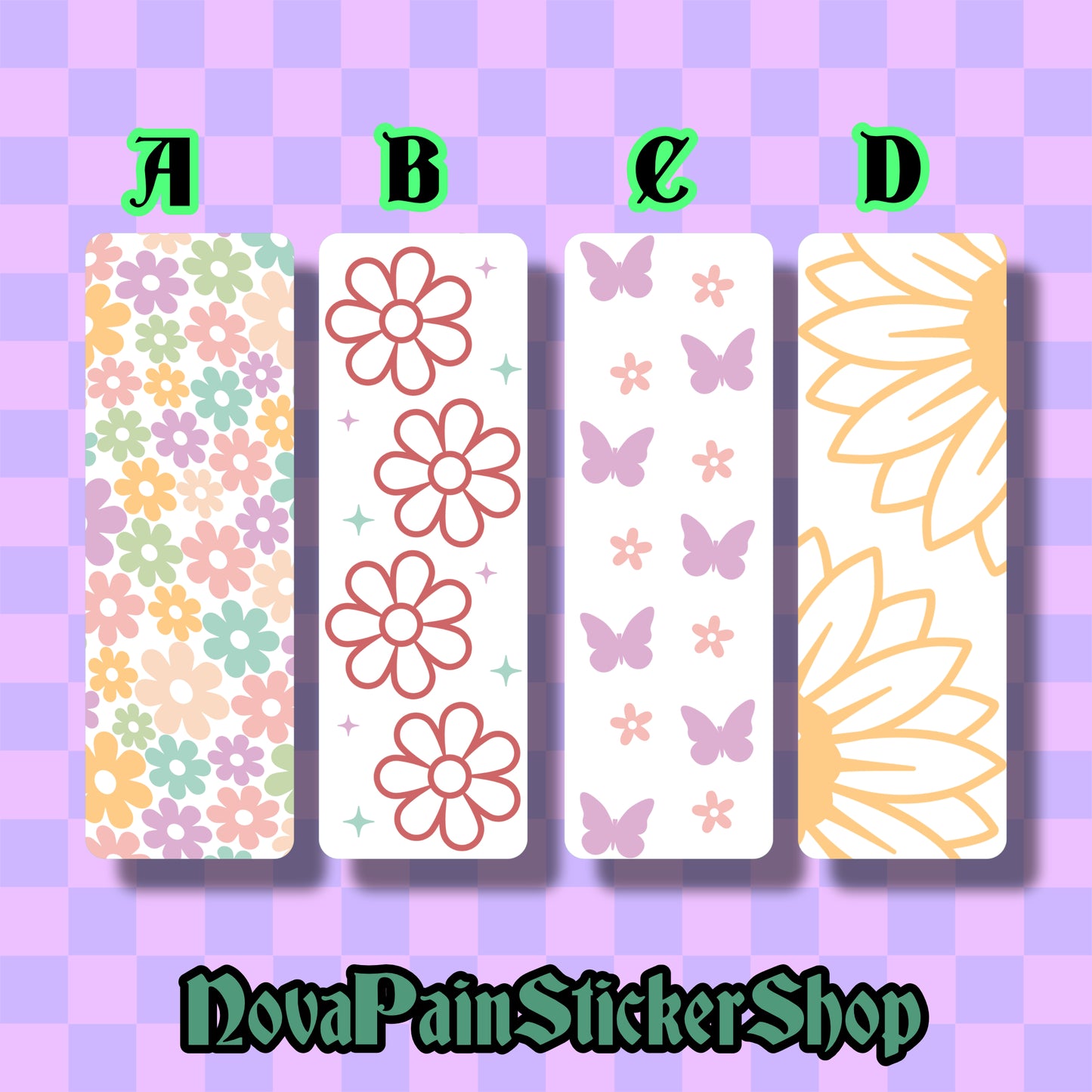 Waterproof Bookmarks Set 12