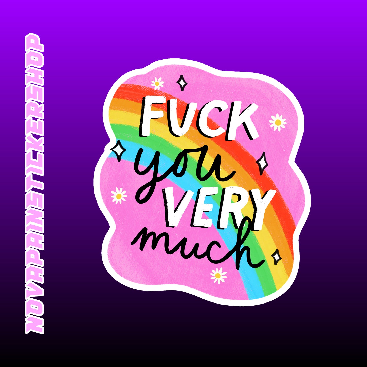 F*ck You Very Much Sticker