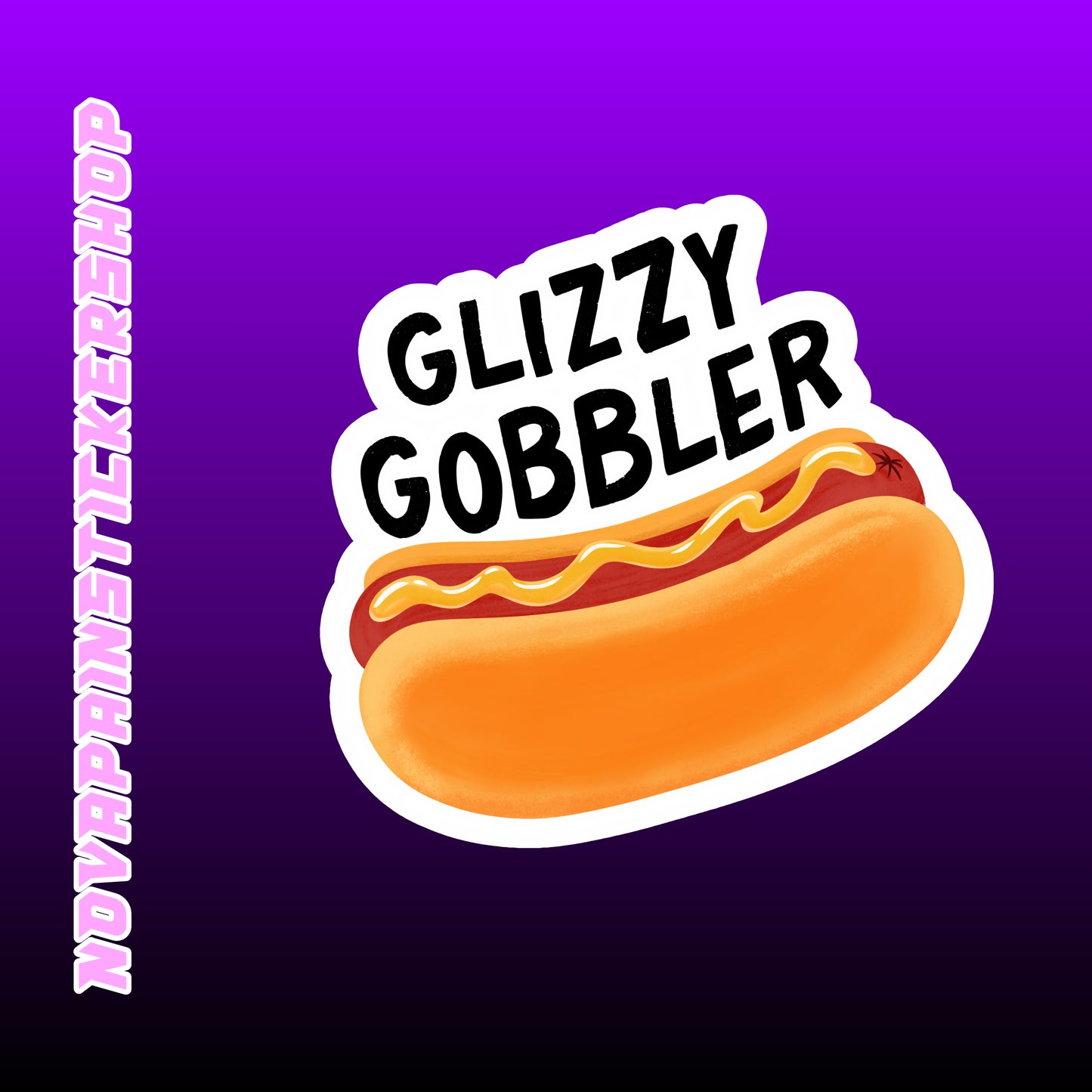 Glizzy Gobbler Sticker