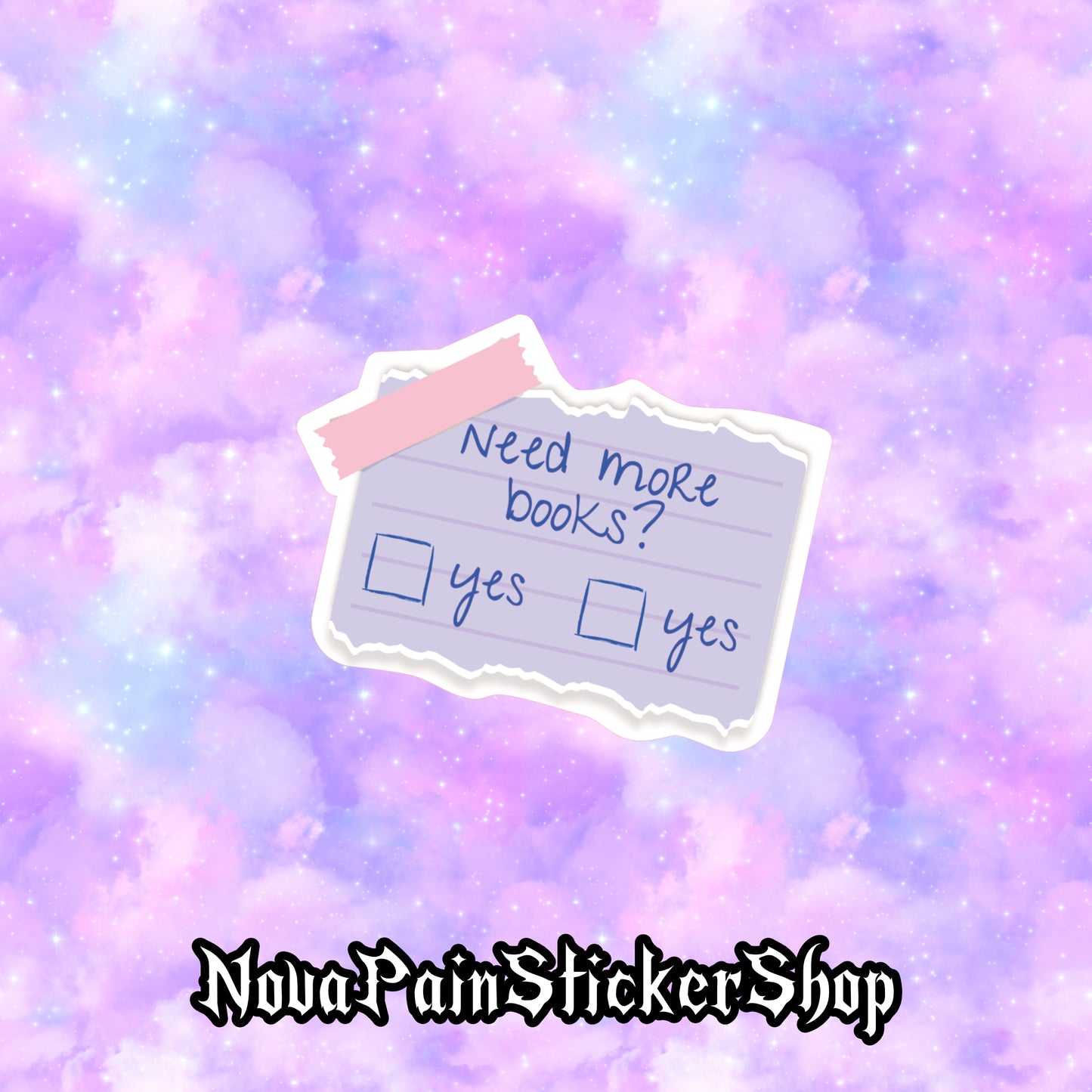 Need More Books Sticker