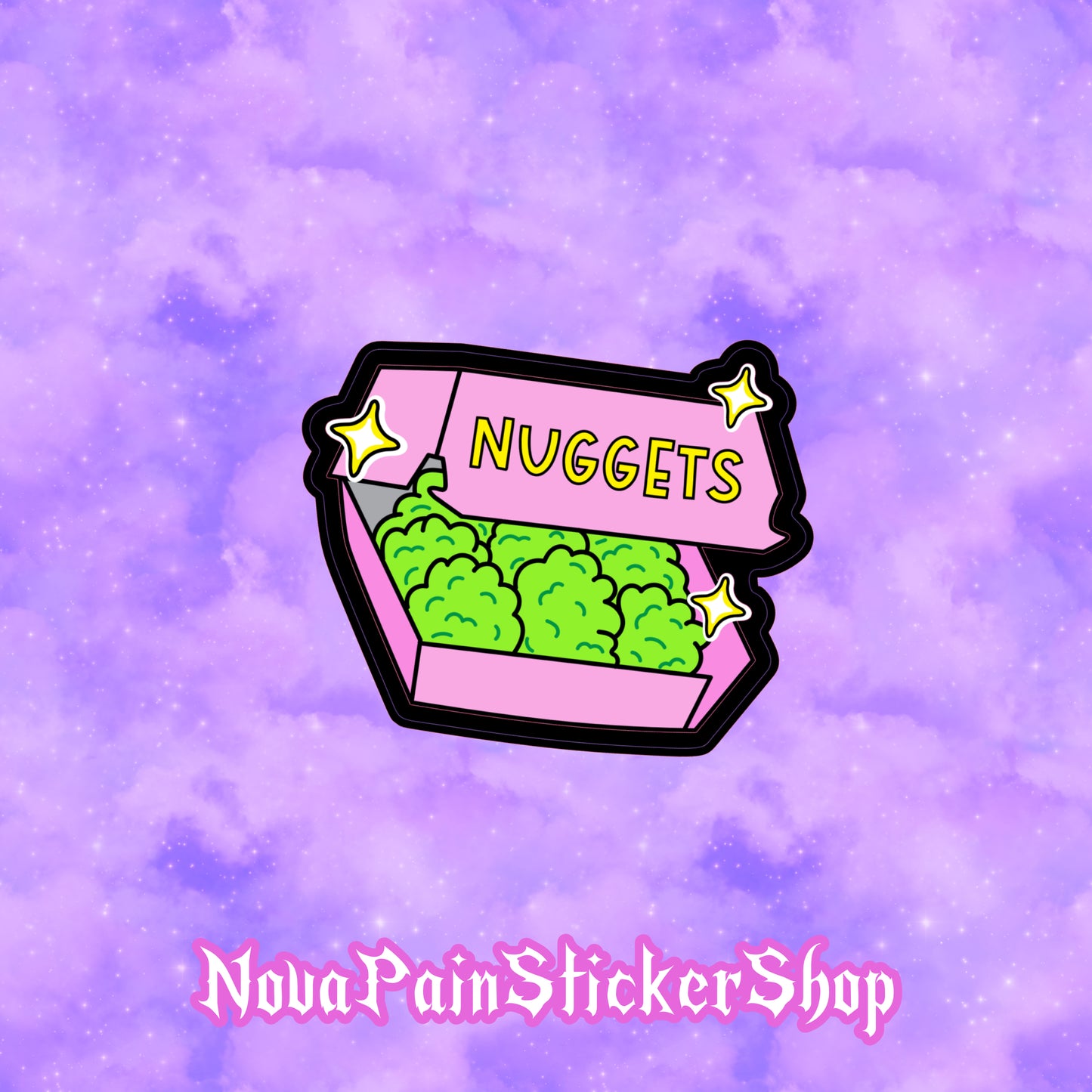 Weed Nuggets Sticker