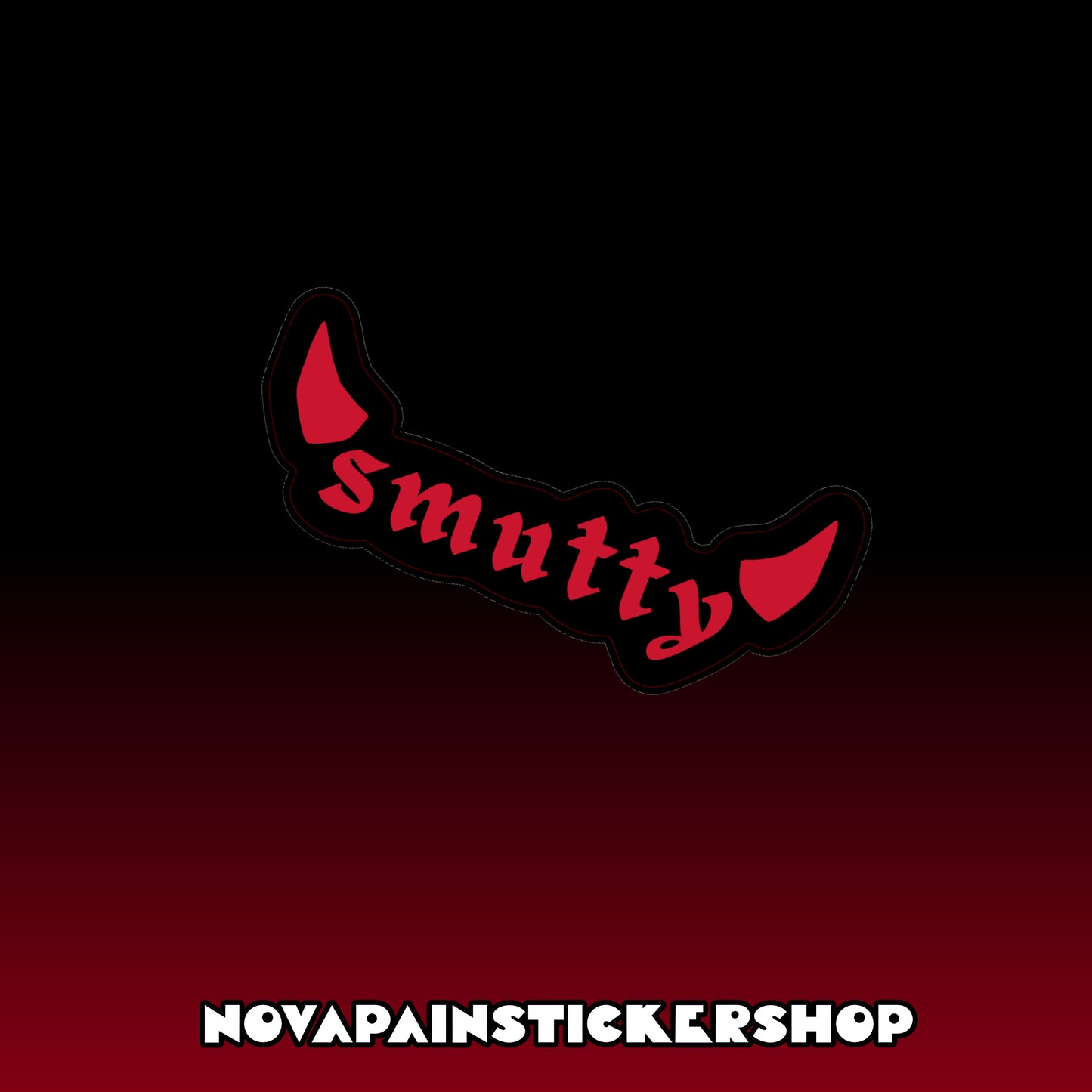 Smutty Sticker
