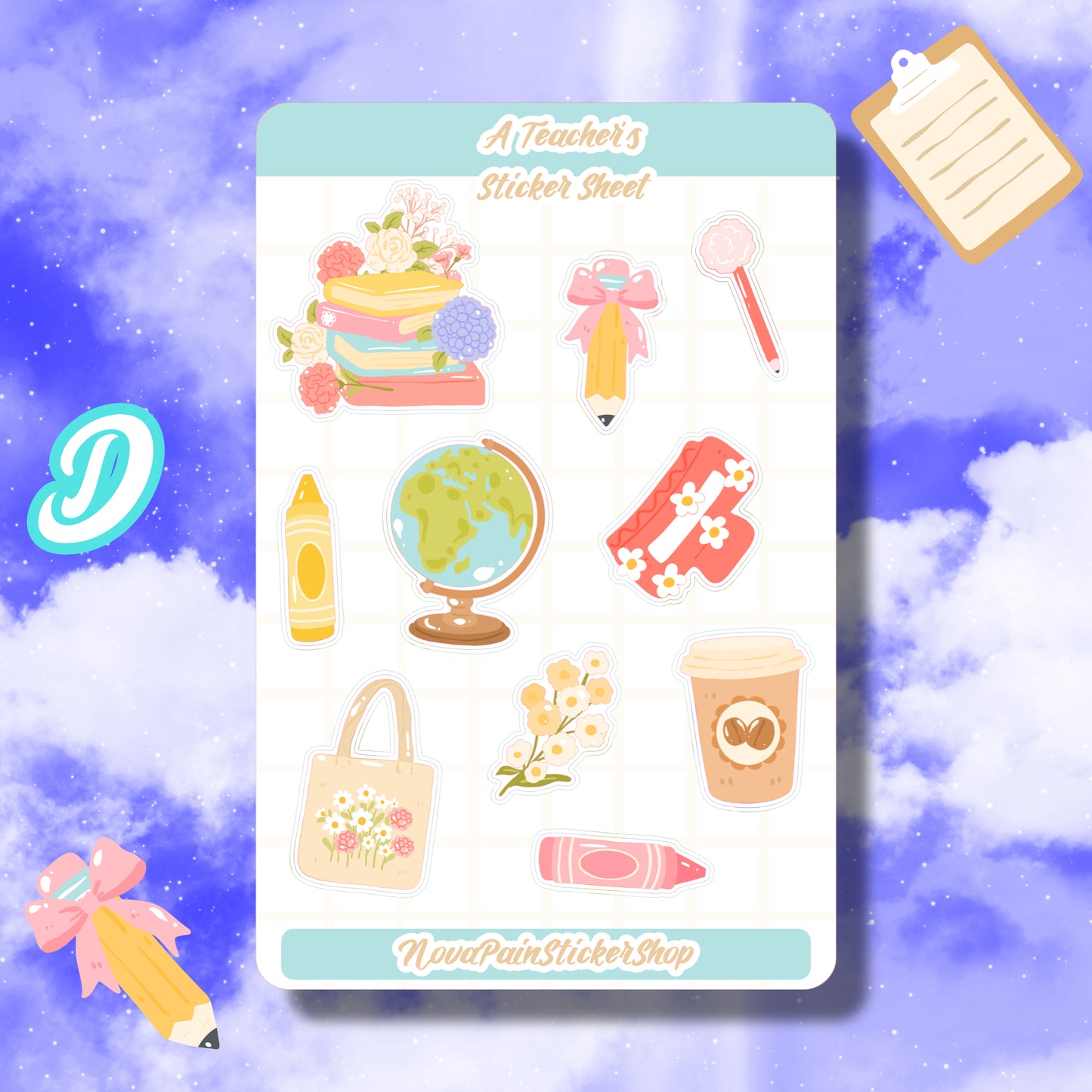 A Teacher's Sticker Sheet(s)