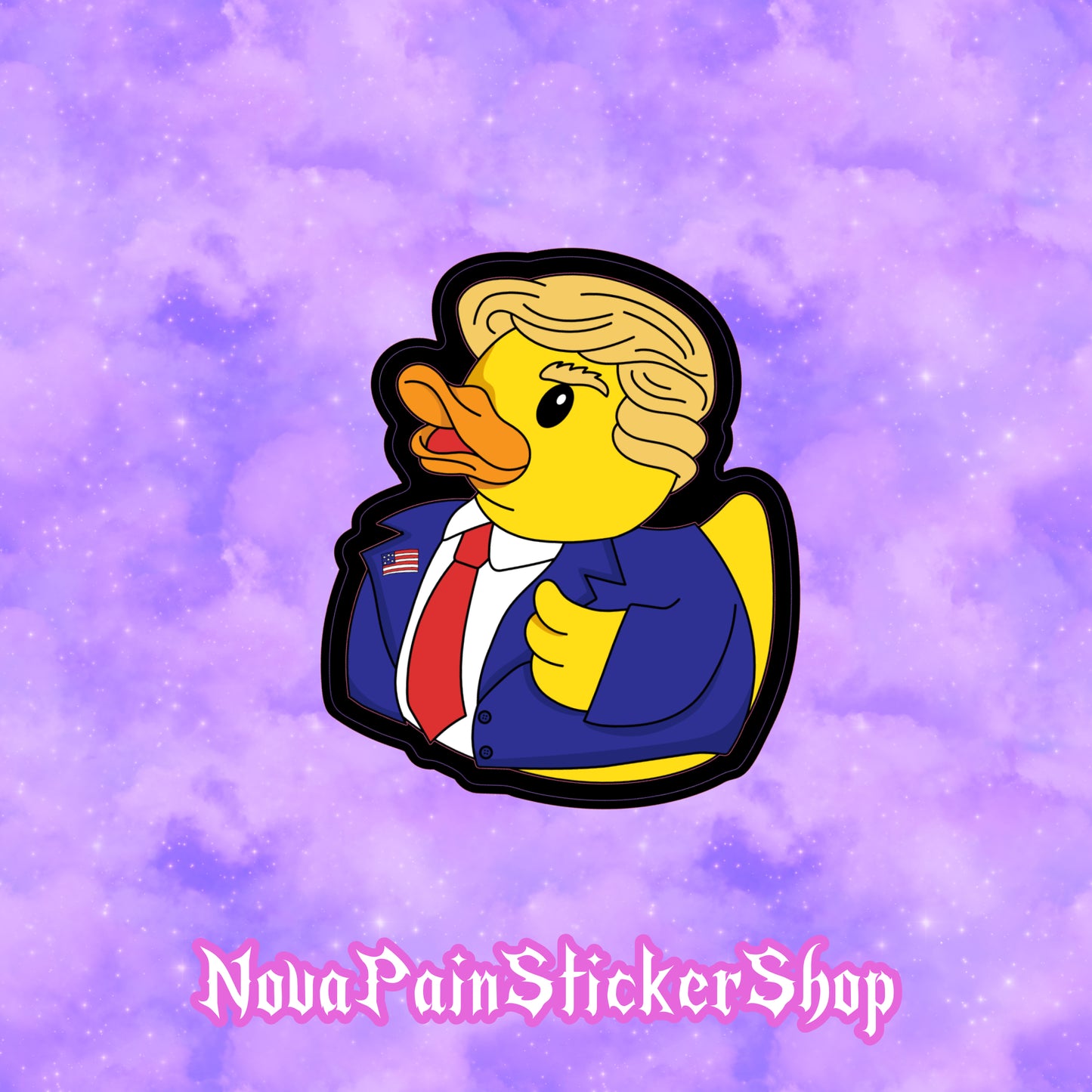Trump Duck Sticker