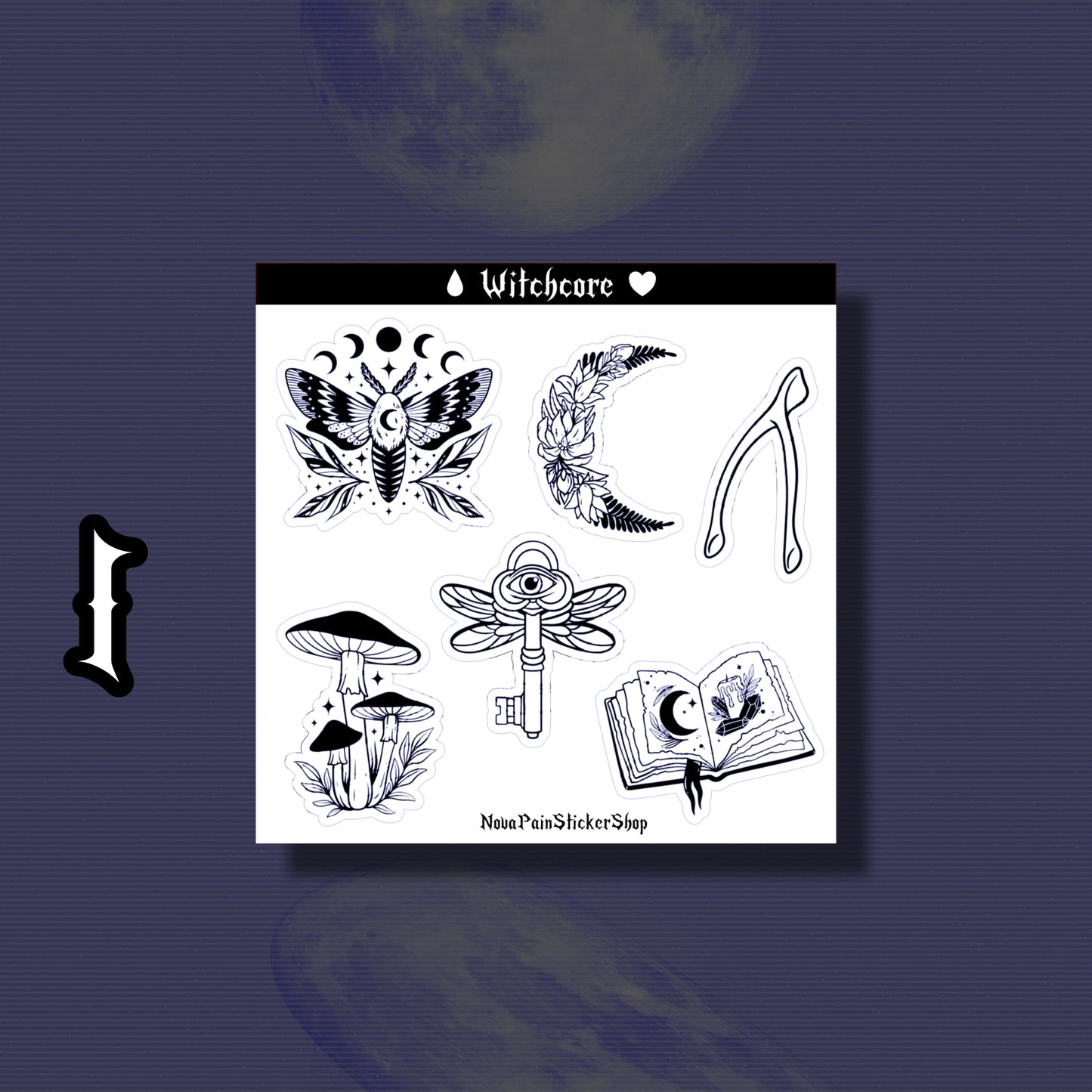 Witchcore Mini Sticker Sheets