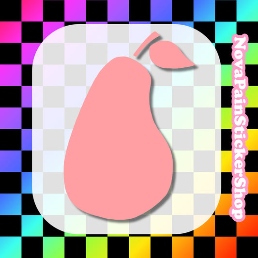 Pear - Vinyl Decal