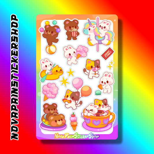 Carnival Fun Sticker Sheet