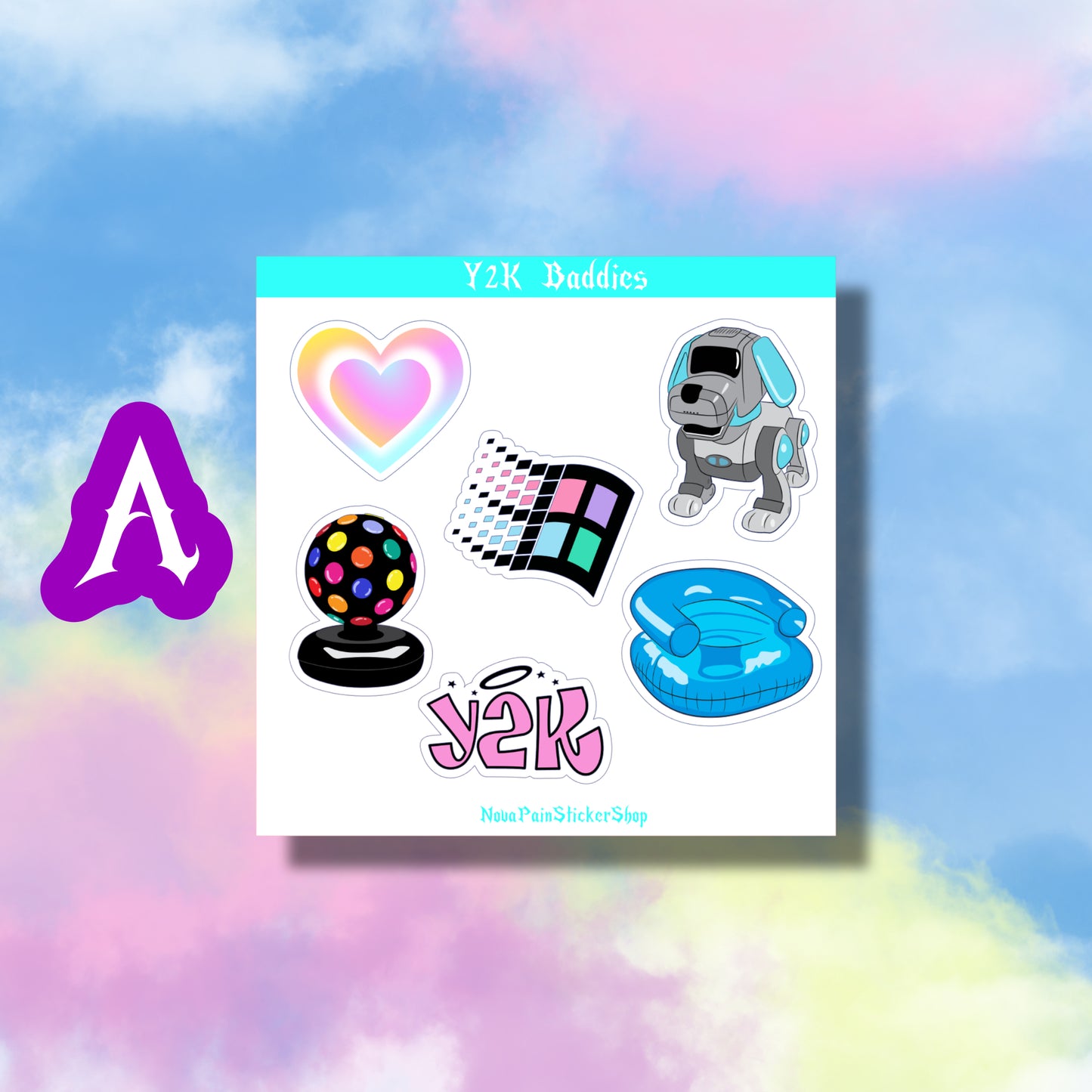 Y2K Baddie Mini Sticker Sheets