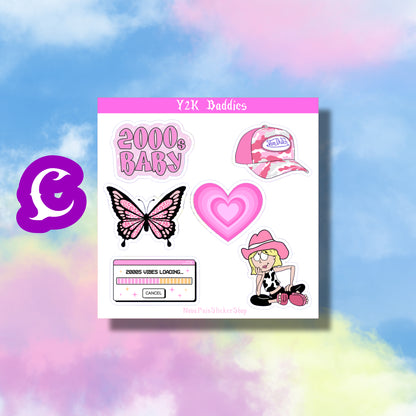 Y2K Baddie Mini Sticker Sheets