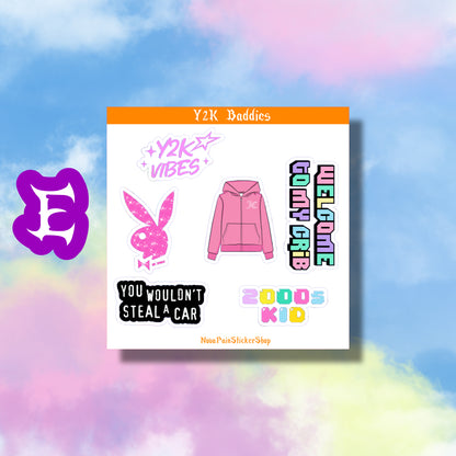 Y2K Baddie Mini Sticker Sheets