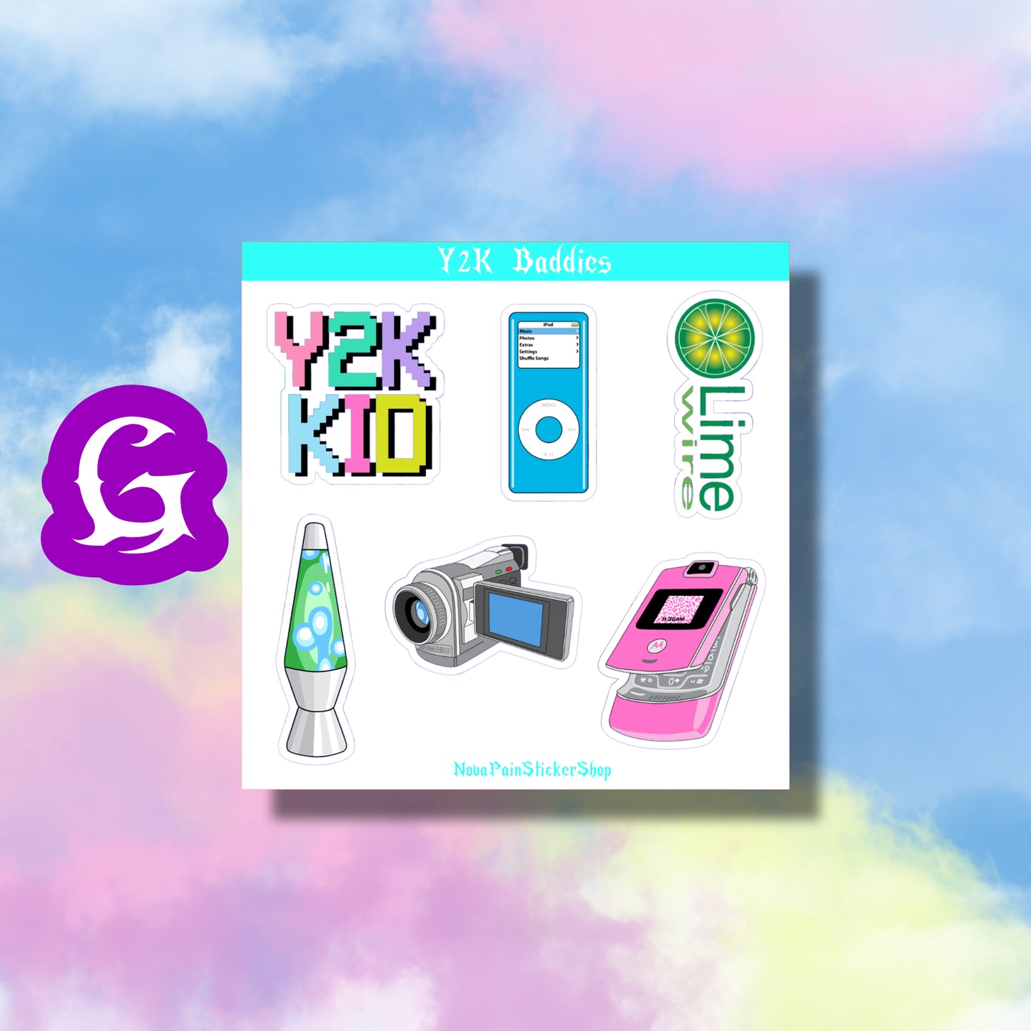 Y2K Baddie Mini Sticker Sheets
