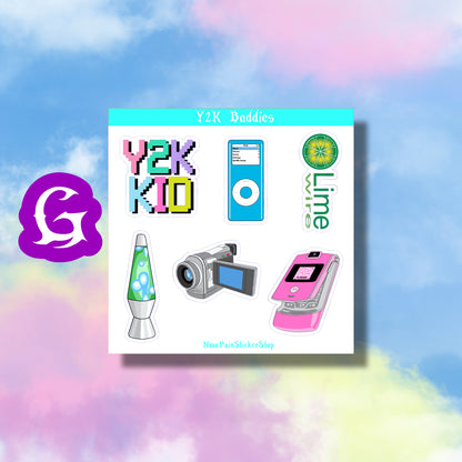 Y2K Baddie Mini Sticker Sheets