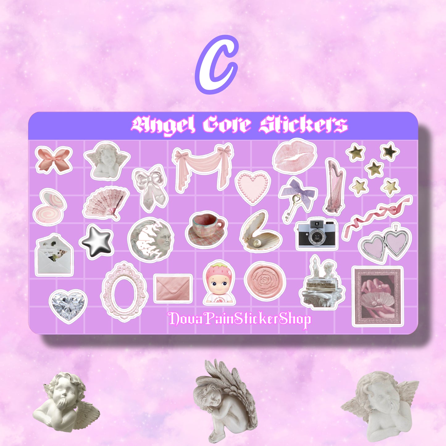 Angelcore Sticker Sheets
