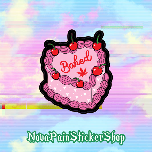 Baked Sticker