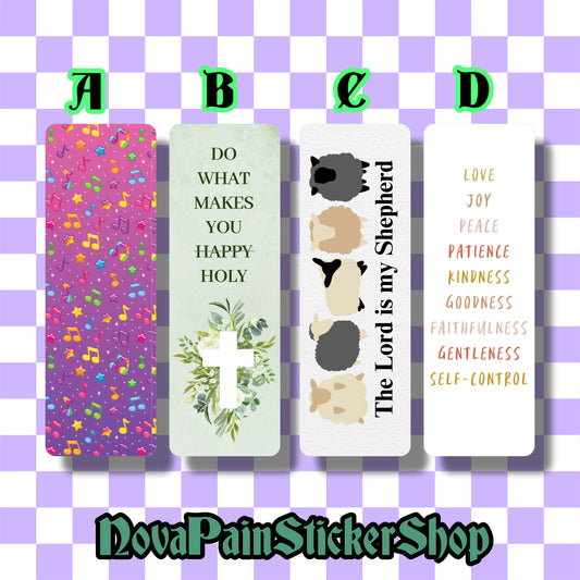 Waterproof Bookmarks Set 3