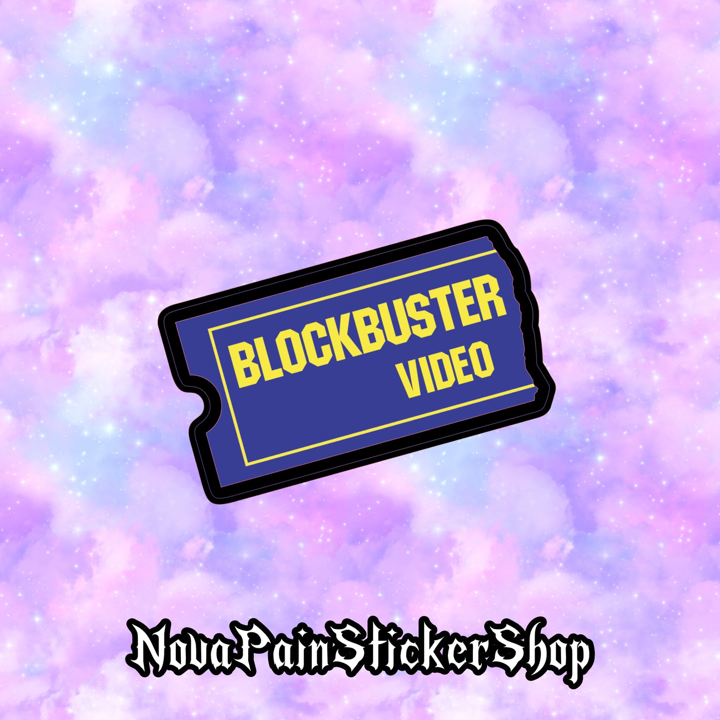 Video Store Sticker