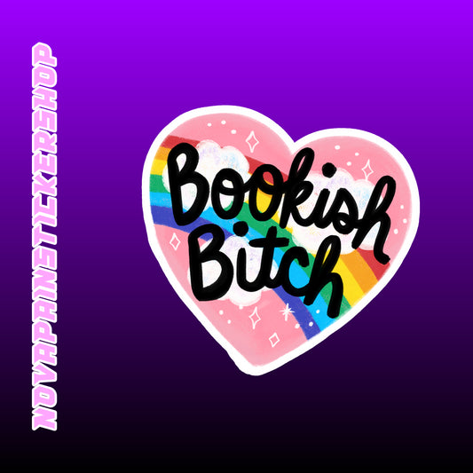 Bookish B*tch Sticker