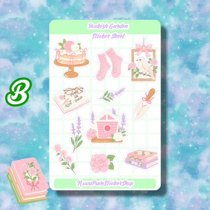 Bookish Garden Sticker Sheets
