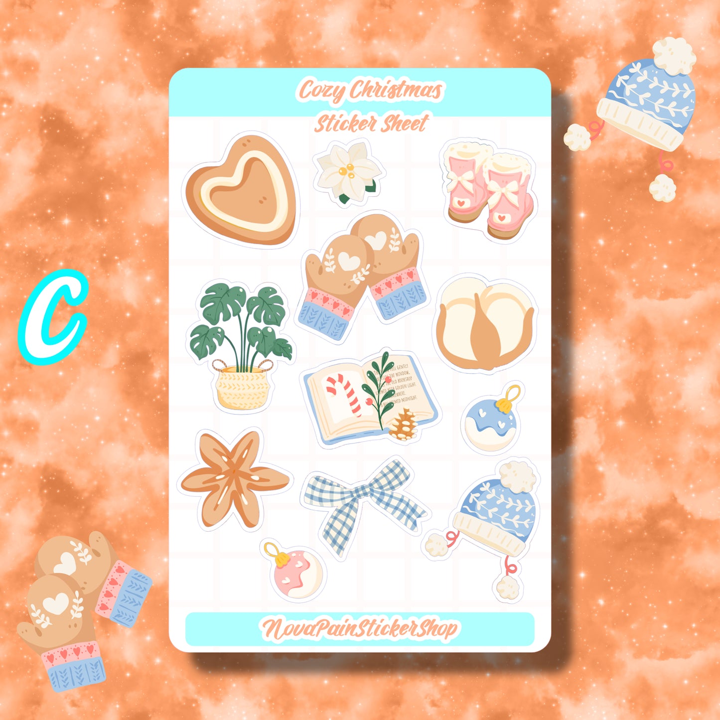 Cozy Christmas Sticker Sheets