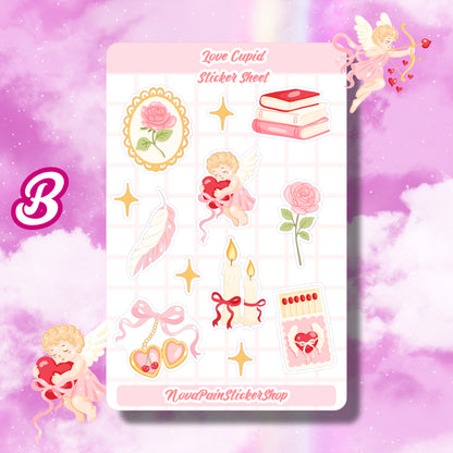 Love Cupid Sticker Sheets