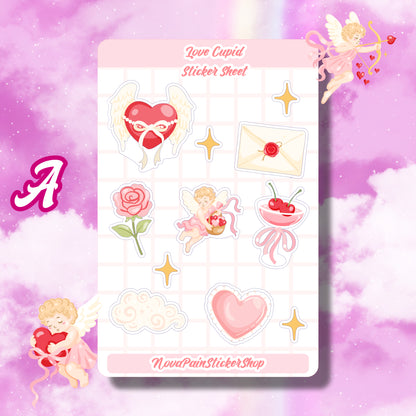 Love Cupid Sticker Sheets