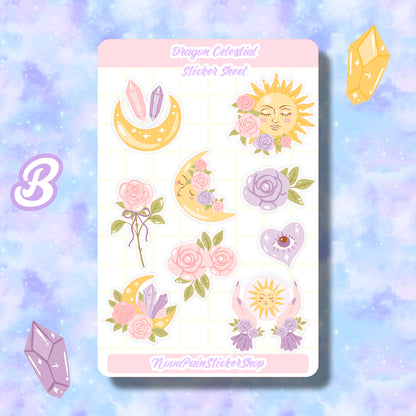 Dragon Celestial Sticker Sheets