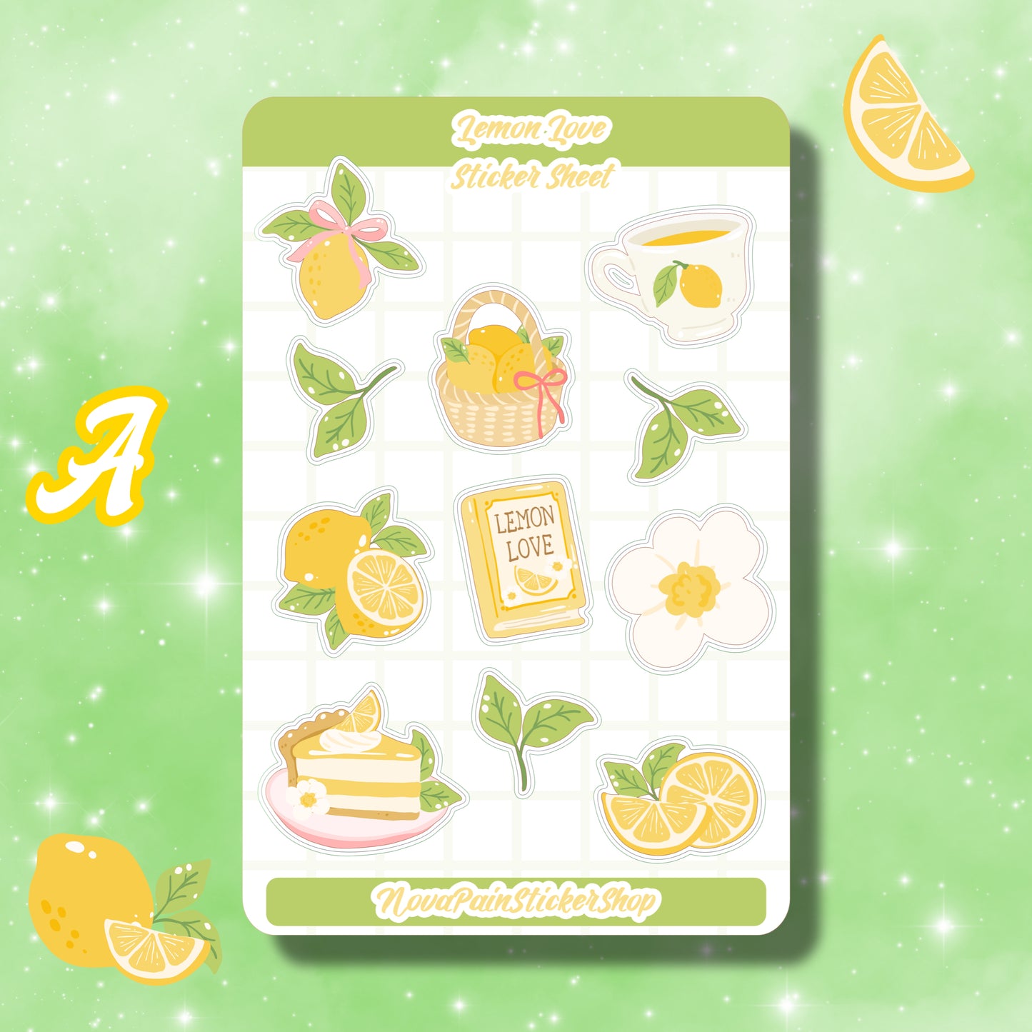 Lemon Love Sticker Sheets