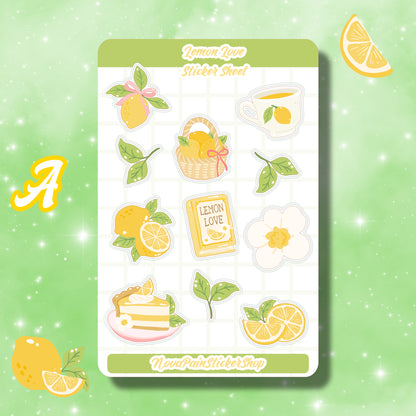 Lemon Love Sticker Sheets