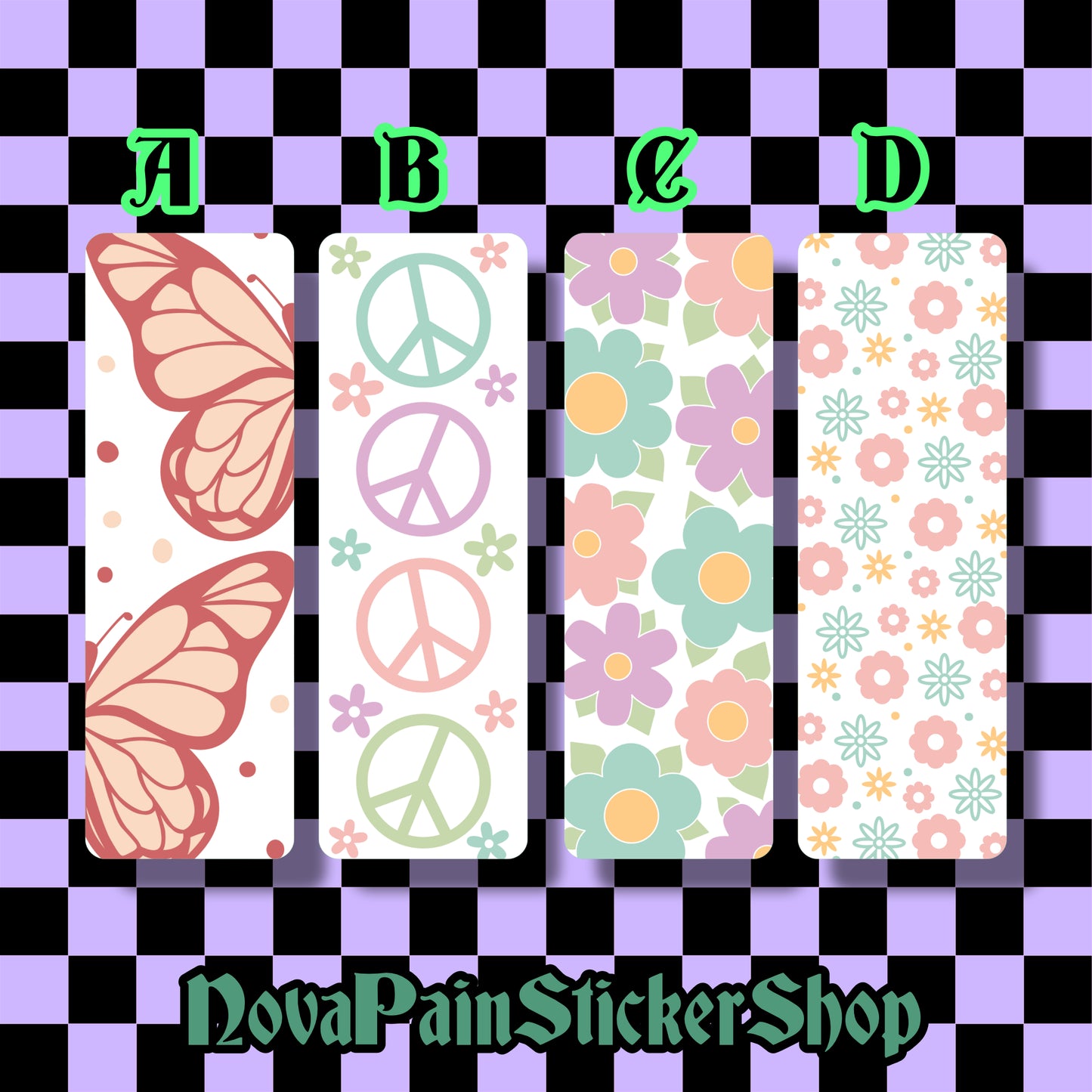 Waterproof Bookmarks Set 15