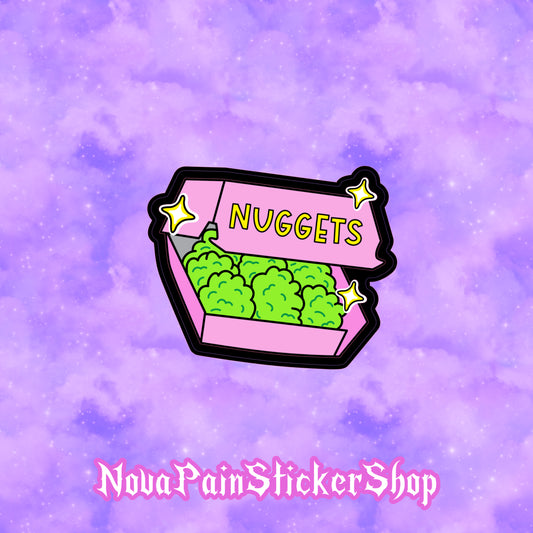 Weed Nuggets Sticker