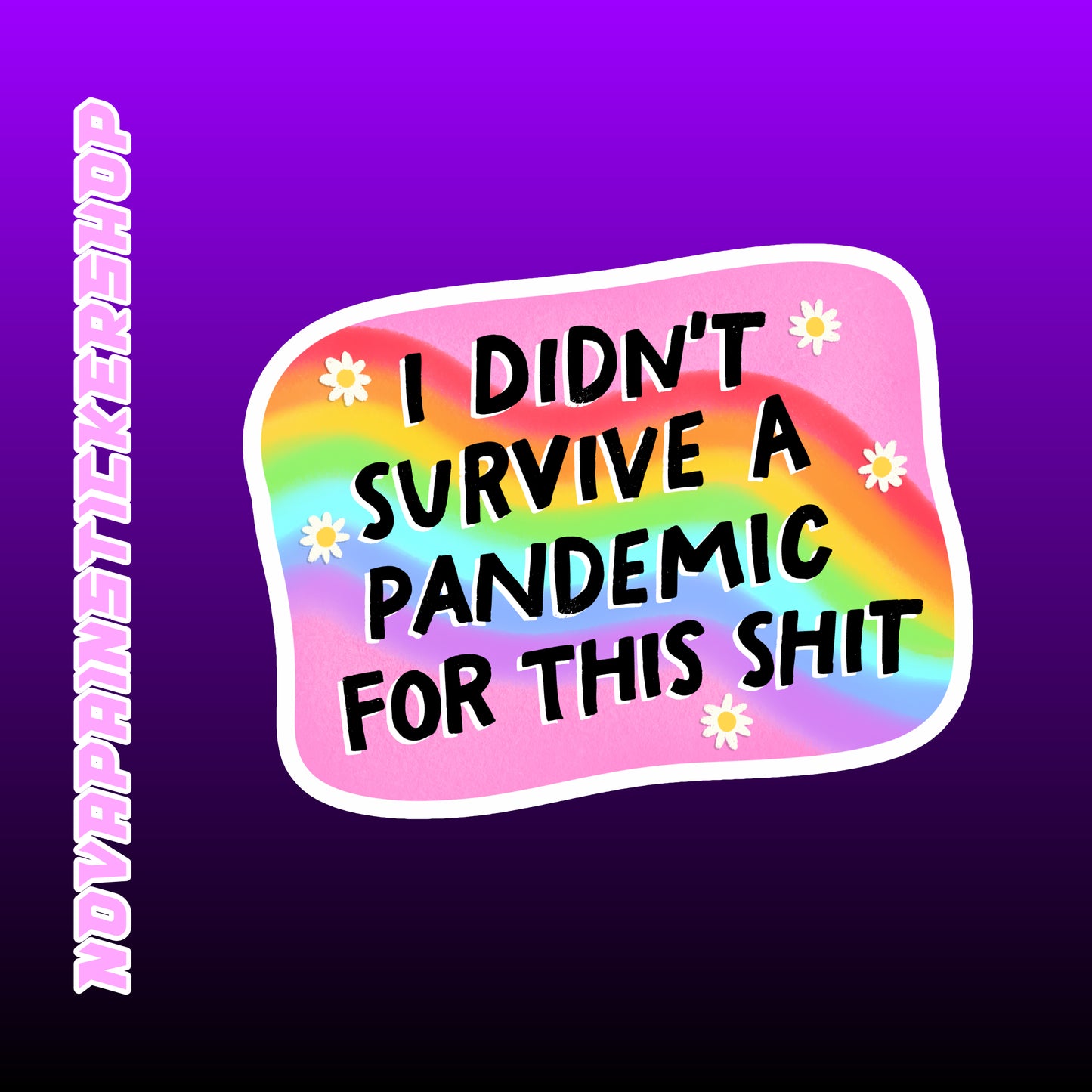 Survived the Pandemic Sticker