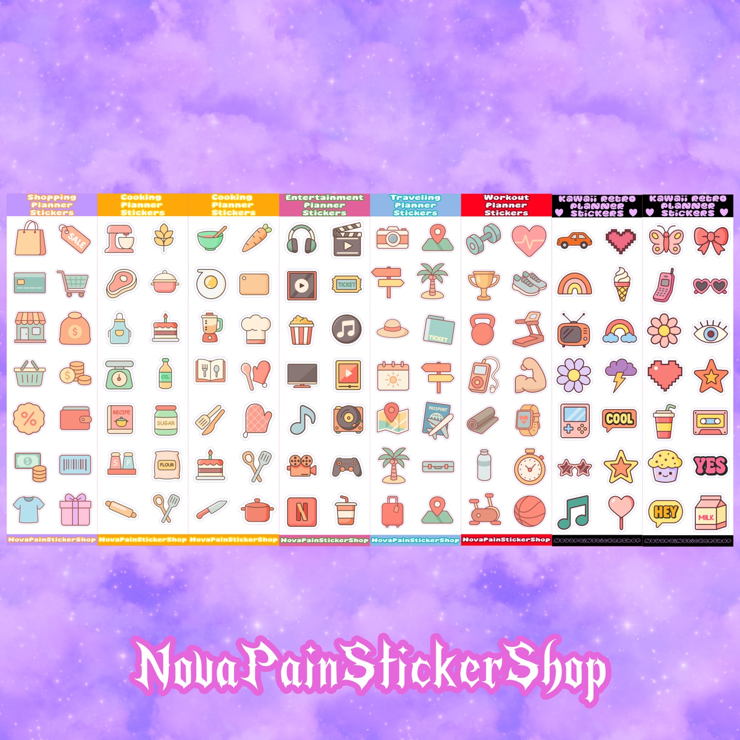 Planner Sticker Strips