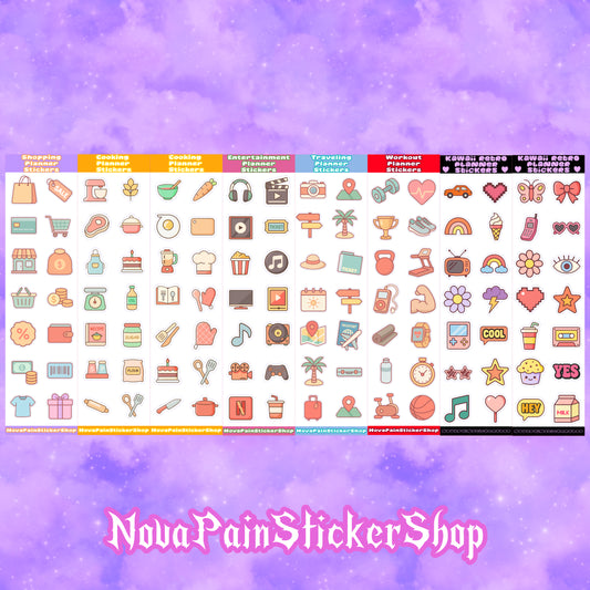 Planner Sticker Strips