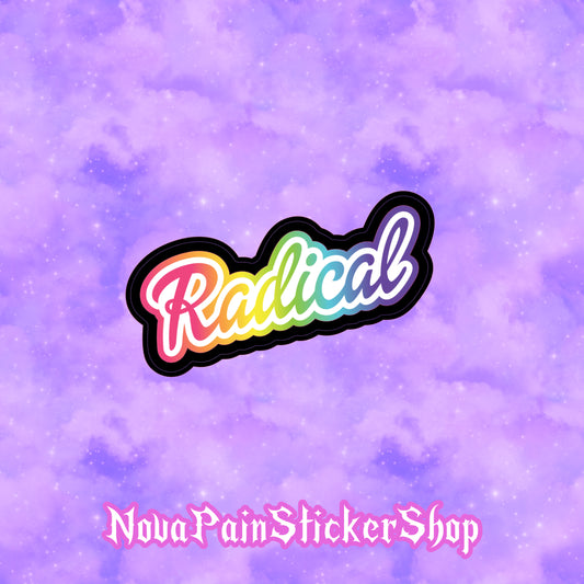 Radical Sticker