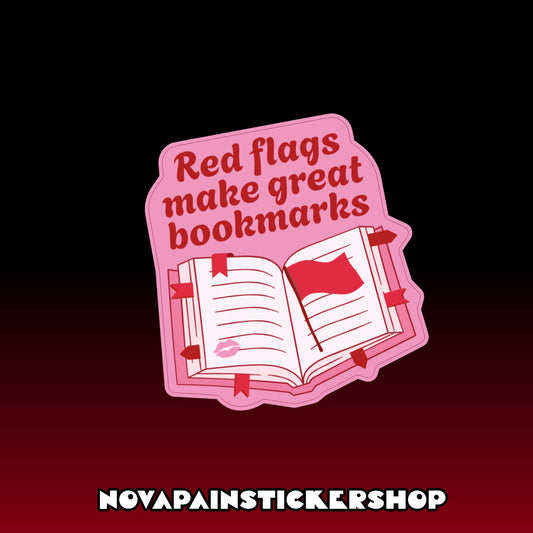 Red Flags Sticker