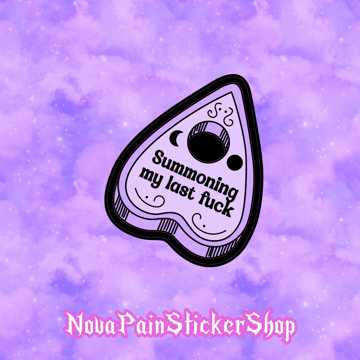 Summoning My Last F*ck Sticker