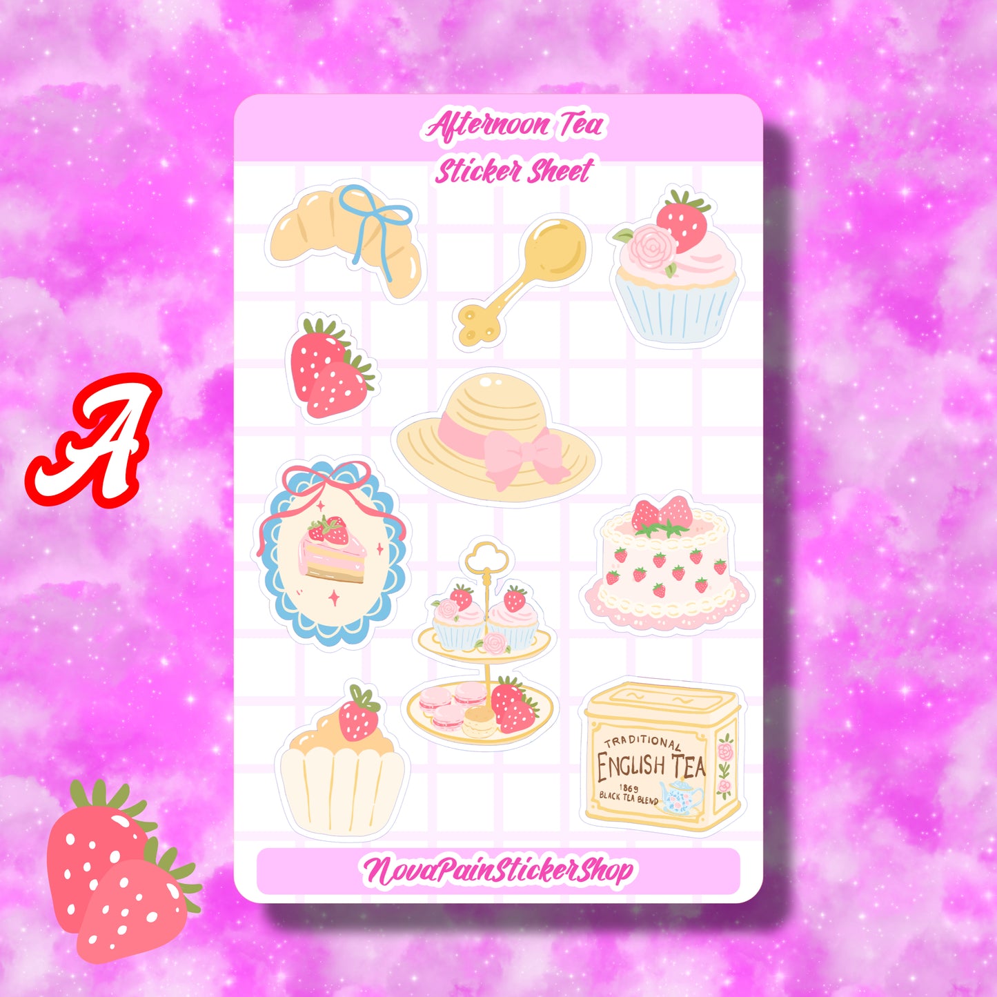 Afternoon Tea Sticker Sheets