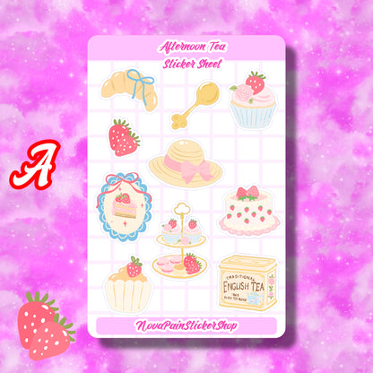 Afternoon Tea Sticker Sheets