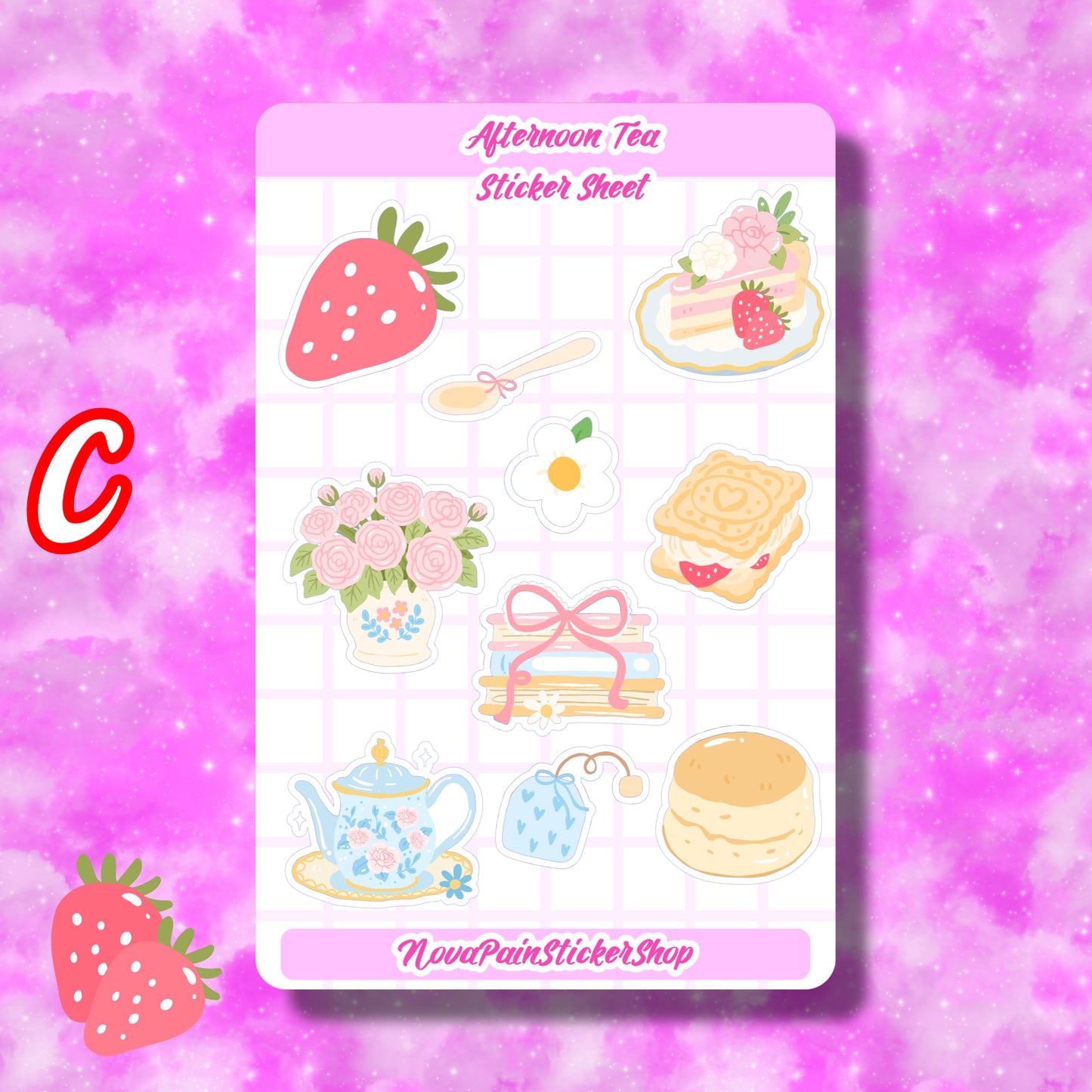 Afternoon Tea Sticker Sheets
