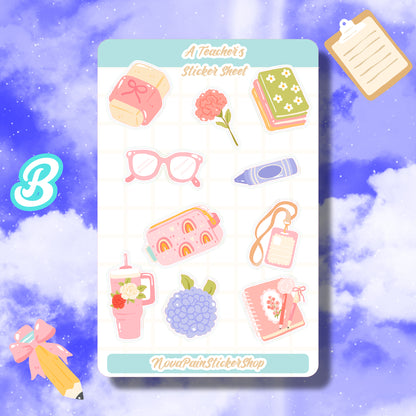 A Teacher's Sticker Sheet(s)