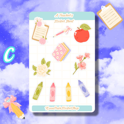 A Teacher's Sticker Sheet(s)