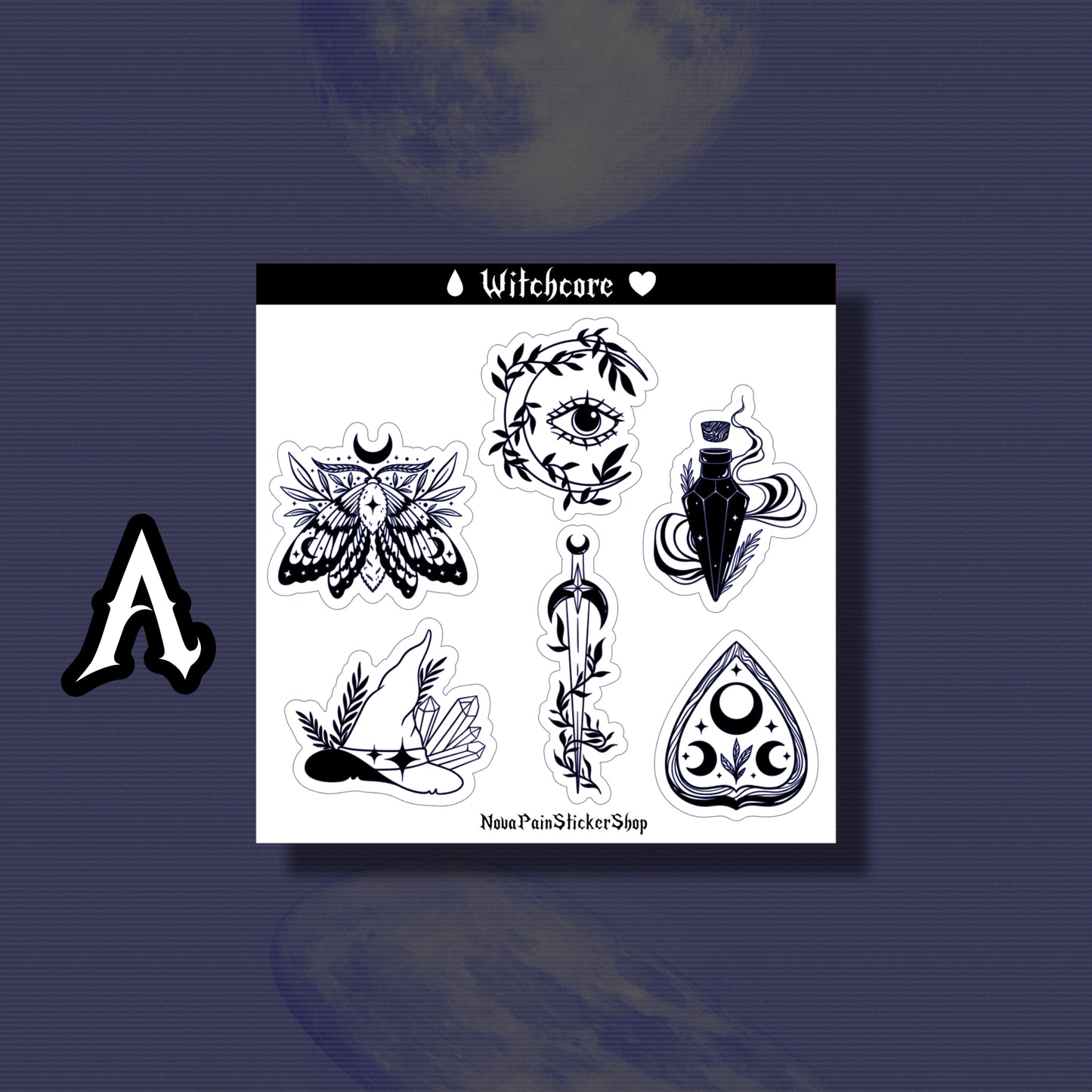 Witchcore Mini Sticker Sheets