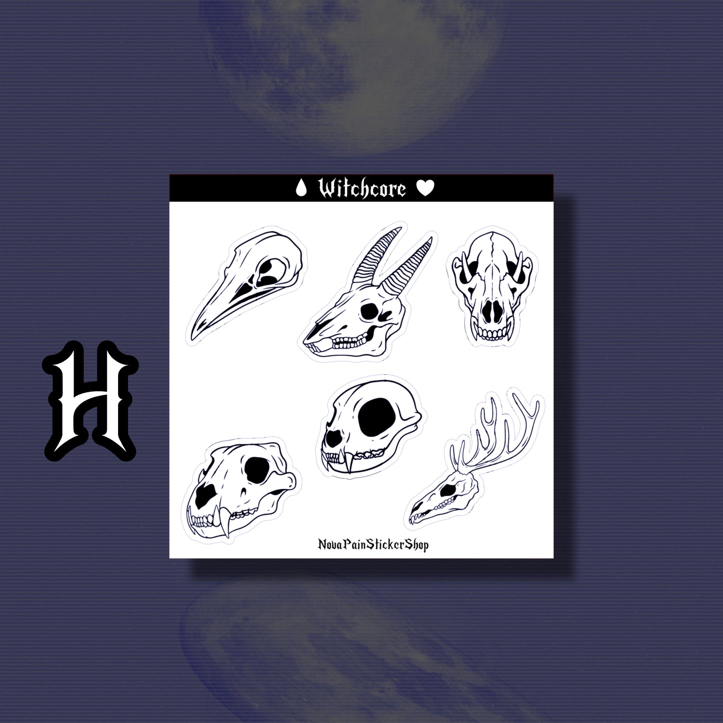 Witchcore Mini Sticker Sheets