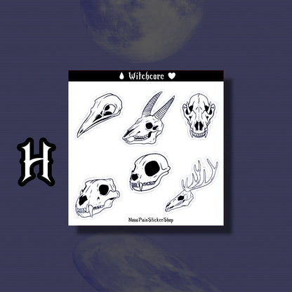 Witchcore Mini Sticker Sheets