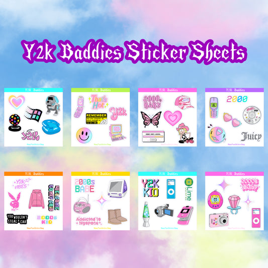 Y2K Baddie Mini Sticker Sheets